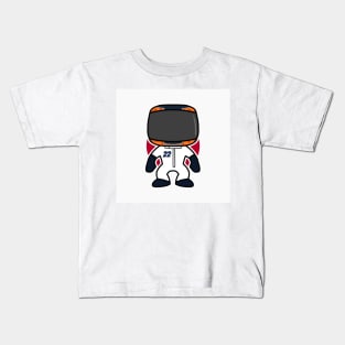 Yuki Tsunoda Custom Bobblehead - Flag Edition 2021 Season Kids T-Shirt